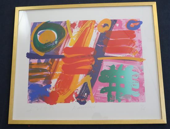 § Albert Irvin, OBE, RA (1922-2015) Ranelagh 24.25 x 29.75in.